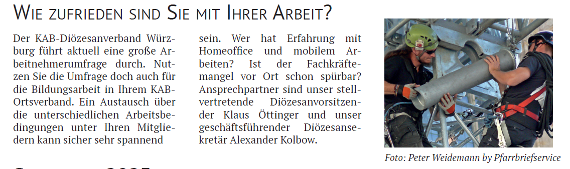 Wie zufrieden sind Sie mit Ihrer Arbeit