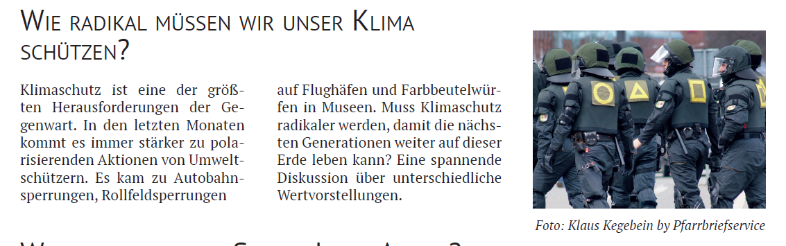 Wie radikal mussen wir unser Klima schutzen