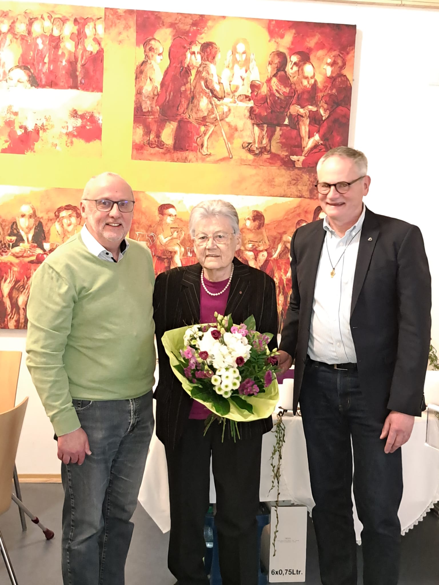 25 03 18 Foto zum 60.Jubiläum von Gerda Scheckenbach